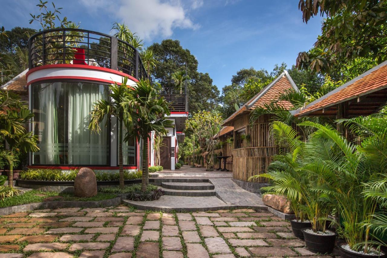 Silk D'Angkor Villa Siem Reap Dış mekan fotoğraf