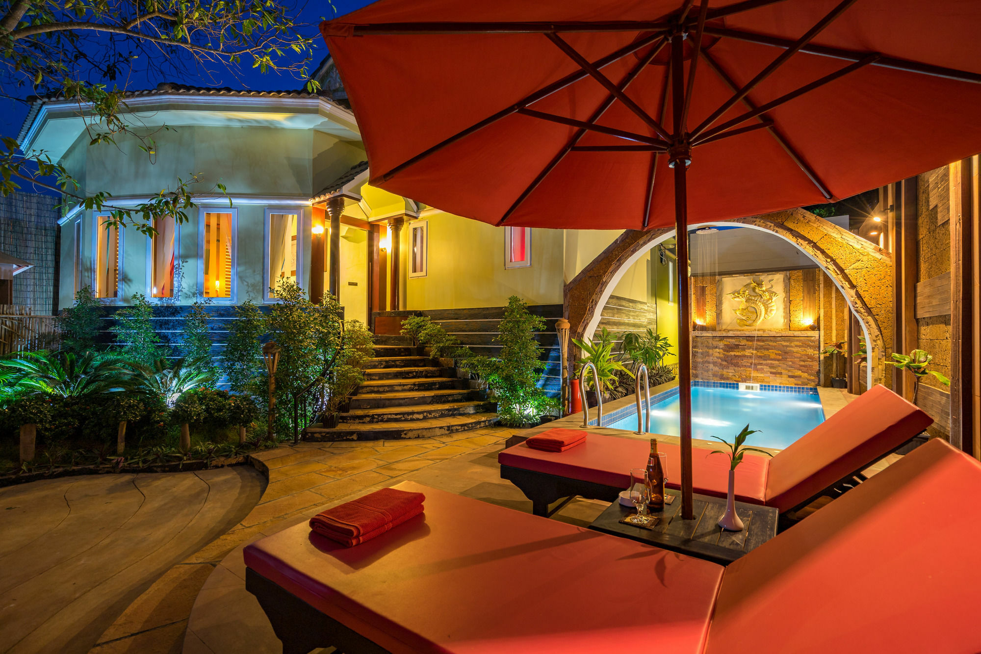 Silk D'Angkor Villa Siem Reap Dış mekan fotoğraf